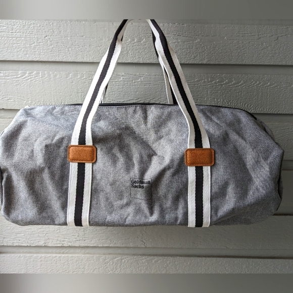 Goldman Sachs Authentic Analyst Swag Travel Bag Duffel